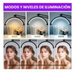 Lámpara Articulada Flexible Esteticistas Medialuna - Imagen de 4
