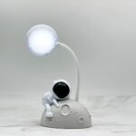 Velador Astronauta Recargable Luz Led Blanco - Imagen 2