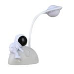 Velador Astronauta Recargable Luz Led Blanco