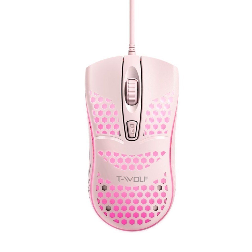 1000098872-1.jpg Mouse USB T-Wolf V15 Rosa - Imagen 1