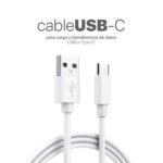 Cable USB Tipo C 3.1amp 2M