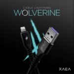 Cable USB Iphone Lightning Wolverine 4.4amp 1M