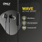 Auricular Only BT Tipo AKG Deportivo
