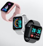 Reloj Smartwatch Inteligente Macaron D20 - Rosa - Imagen de 2