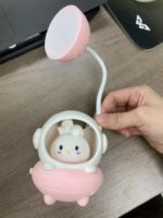 Lámpara Luz Led Recargable Conejo Verde - Image 2