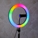 Aro de Luz RGB 26cm con Trípode 2.10m - Imagen de 4