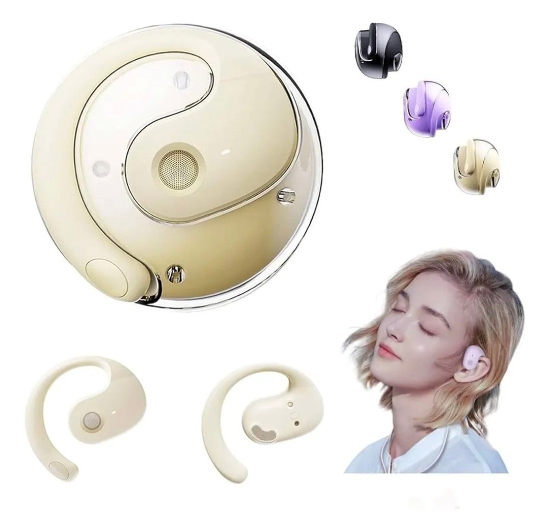 1000289155.jpg Auricular Bluetooth Deportivo JK-601 Beige - Image 1