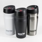 Vaso Térmico Gaucho Argentino 400cc - Negro - Image 2