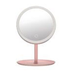 Espejo Led Rectangular Redondo Maquillaje - Rosa - Image 6