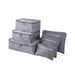 Set Organizador de Viaje - Gris