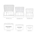 Set Organizador de Viaje - Celeste - Image 4