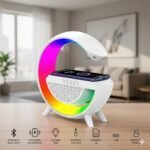 Parlante G Bluetooth Cargador Inalámbrico RGB