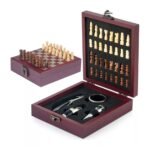 Set Descorchador 5 Piezas con Ajedrez