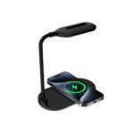 Lámpara con Carga Inalámbrica 15W Glowix - Negro - Imagen 3