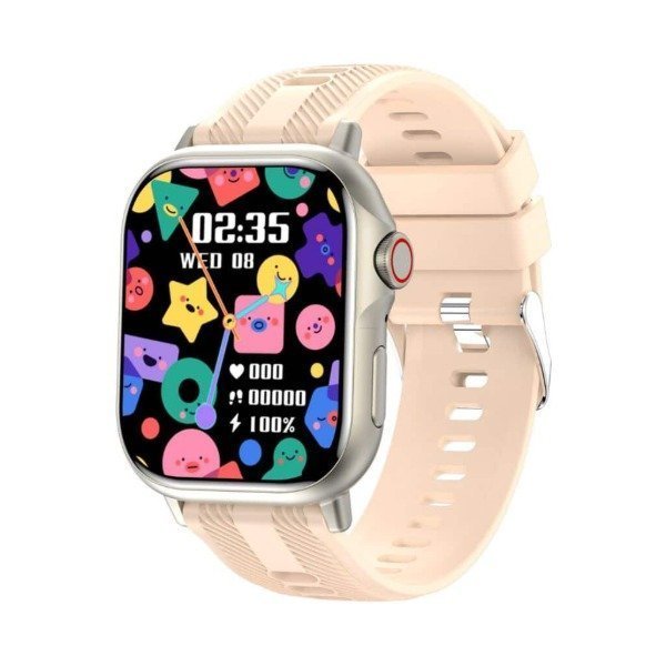 1000378059.jpg Reloj Smartwatch SU-30 con Hebilla de Metal - Beige - Image 1