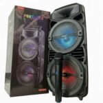 Torre Parlante 8"X2 Portátil Bluetooth Kbroad GTS-2411 - Image 2