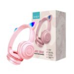 Auricular Bluetooth Gatito XAEA - Rosa