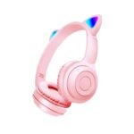 Auricular Bluetooth Gatito XAEA - Rosa - Image 2
