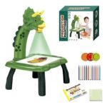 Mesa Didáctica con Proyector y Música para Niños - Verde - Image 5