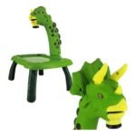 Mesa Didáctica con Proyector y Música para Niños - Verde - Image 3