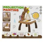 Mesa Didáctica con Proyector y Música para Niños - Marron - Image 3