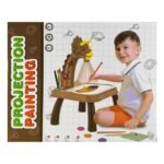 Mesa Didáctica con Proyector y Música para Niños - Marron - Image 4