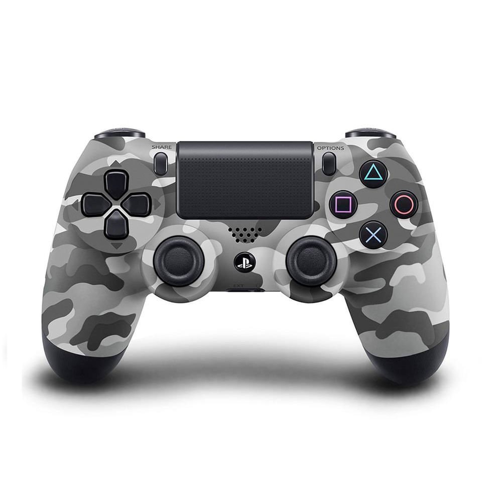 1000563884.jpg Joystick Inalámbrico PS4 Sony Camuflado Gris - Imagen 1