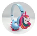 Auricular Bluetooth Unicornio Celeste - Imagen 2