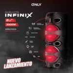 Torre Parlante 8"X2 Portátil Bluetooth Infinix