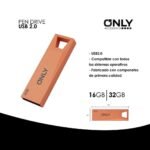 Pen Drive Only 32GB Mod 02-20 Clase 10 - Imagen de 2