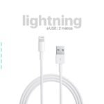 Cable USB Iphone Lightning 2M