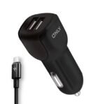 Cargador Auto12V - 2 Entradas USB - Con Cable Tipo C - Booster Only - Imagen 2