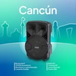 Parlante Portátil Bluetooth 8'' - Cancun