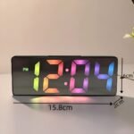 Reloj Despertador Multifunción - Negro - Image 3