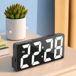 Reloj Despertador Multifunción - Negro