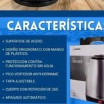 Pava Eléctrica 1.8L Sin Corte Xades - Imagen de 3