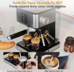 Cafetera Om Para Espresso Capsulas Maquina Espumadora - Imagen 6