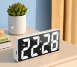 Reloj Despertador Multifunción - Blanco