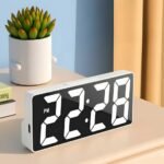 Reloj Despertador Multifunción - Blanco