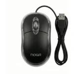 Mouse con Cable USB Noga - Negro