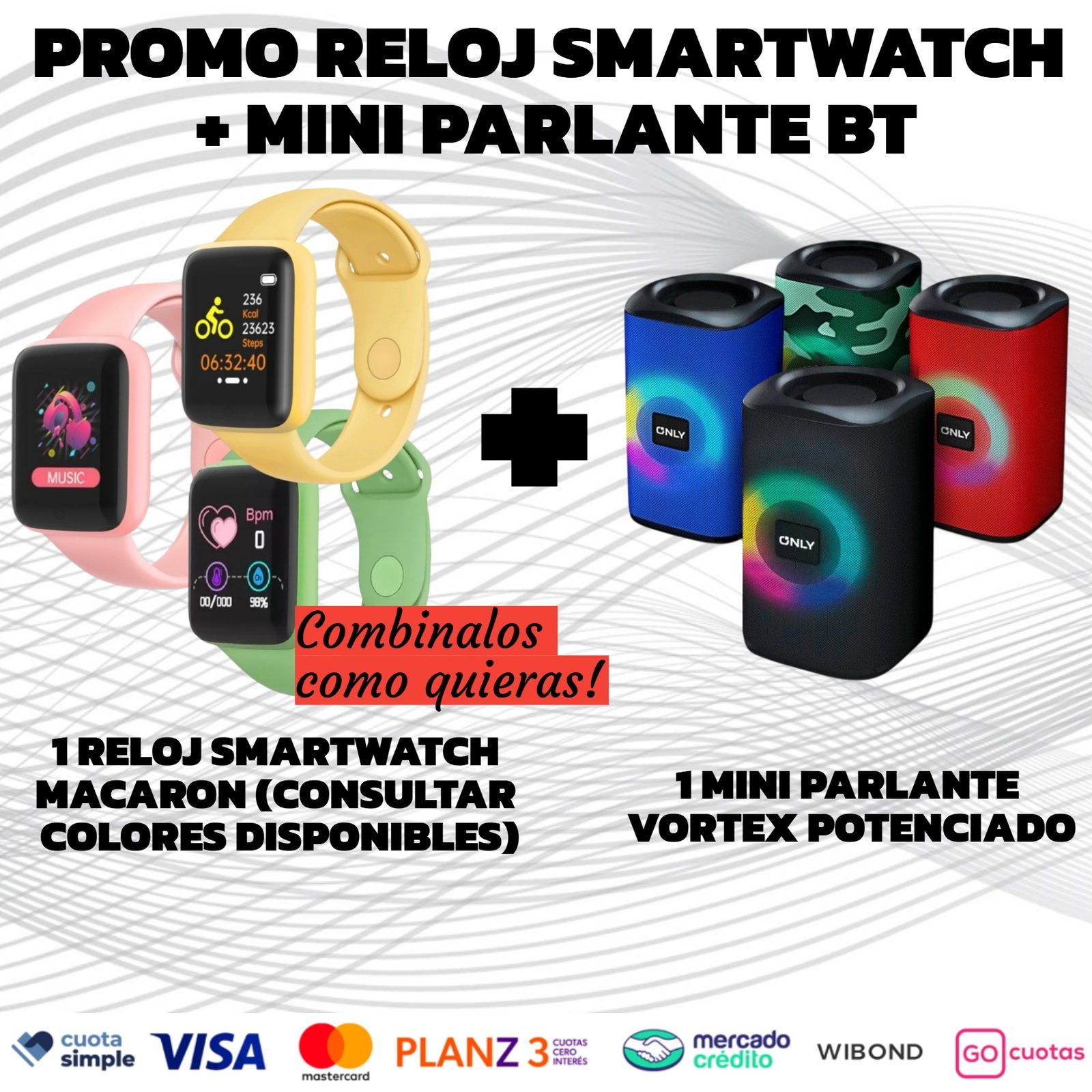 Untitled-Design_6.jpeg Combo Reloj Smartwatch+Mini Parlante BT Vortex - Imagen 1