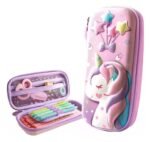 Cartuchera Infantil Tapa Dura - Unicornio