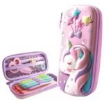 Cartuchera Infantil Tapa Dura - Unicornio