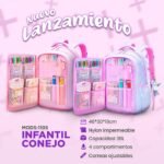 Mochila Infantil Conejo - Rosa - Image 3