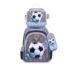 Mochila Set Infantil Futbol - Azul - Image 3