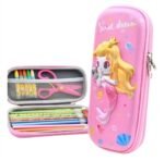 Cartuchera Infantil Tapa Dura - Sirena