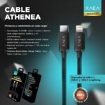 Cable USB Tipo C a Lightning - Athenea - Xaea