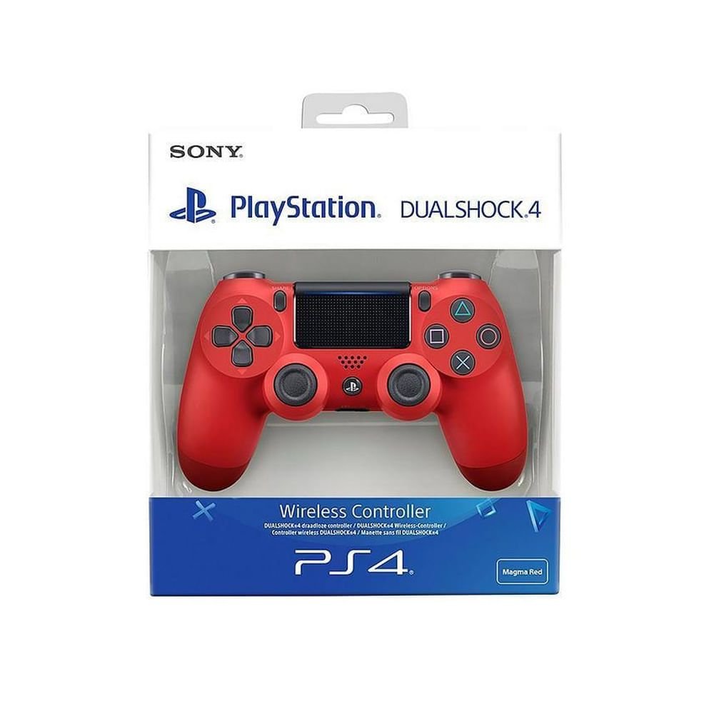 97965c34806ae48acec1d5e33491 Joystick Inalámbrico PS4 Sony - Rojo - Imagen de 1