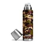 Termo Bala 1L – Gaucho Argentino® – Rosca Interna - Camuflado