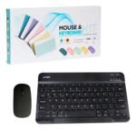Combo Teclado & Mouse Kit Bluetooth Recargable Sin Pilas - Imagen 2